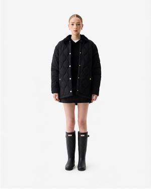 HUNTER Witton Quilted Jacket - Black