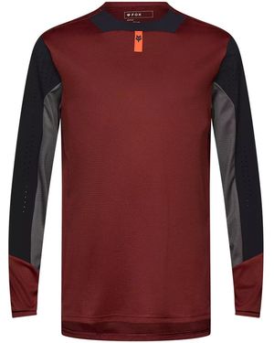 Fox Defend Long Sleeve Jersey - Red