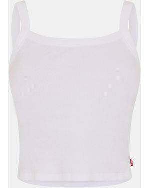 Levi's Essential Sporty Tank Vest - White