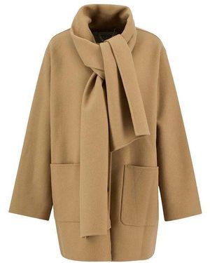Barbour B.Li Clementine Coat - Natural