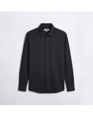 Twisted Tailor Noah Jersey Shirt - Black