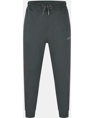 Jack Wills Jacquard Logo Joggers - Grey