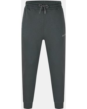 Jack Wills Jacquard Logo Joggers - Grey