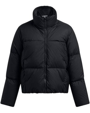 Under Armour Limitless Weather Resistant Puffer Jacket - Black