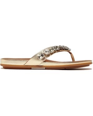 Fitflop Gracie Flip Flops - Brown