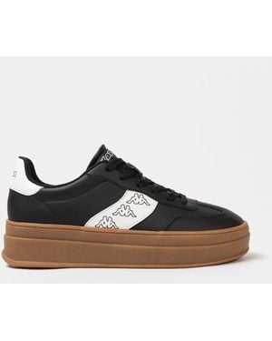 Kappa Scafa Platform Ladies Trainers - Black