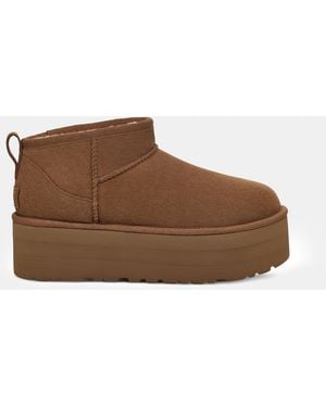 UGG Ultra Mini Platform Boots - Brown