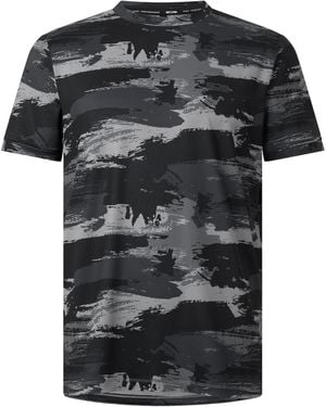 Sjeng Sports Norbert Tee Short Sleeve Performance Gym Top - Black