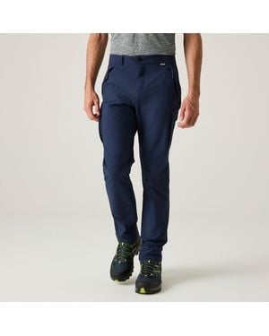 Regatta Anti-Insect Lightweight Isoflex Trousers - Blue