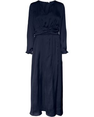 Vero Moda Honey Maxi Tea Dress - Blue