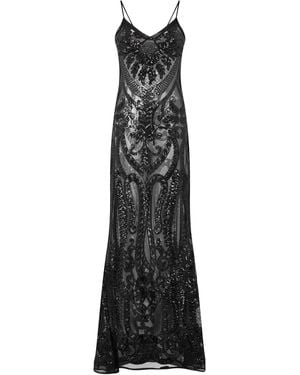 Norma Kamali Nk Sqn Slip Gown Ld54 - Black