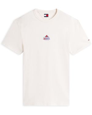 Tommy Hilfiger Peaks Short Sleeve T-Shirt - White