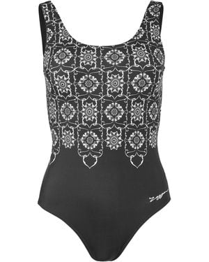 Zoggs Sacred Craft Scoopback - Black
