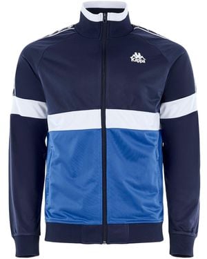 Kappa Unther Moisture Wicking Tracksuit Top - Blue