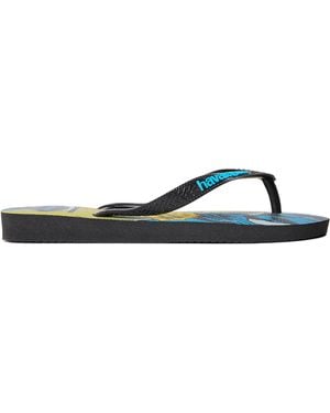 Havaianas Top Marvel Classics Flip Flops - Blue