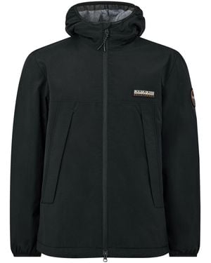 Napapijri Tilman Wint Fleece-Lined Parka - Black