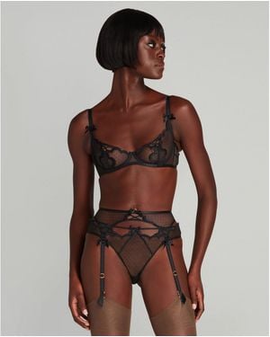 Agent Provocateur Katanah Suspender - Red
