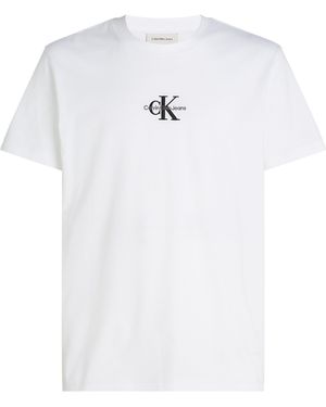 Calvin Klein Short-Sleeved T-Shirt - White