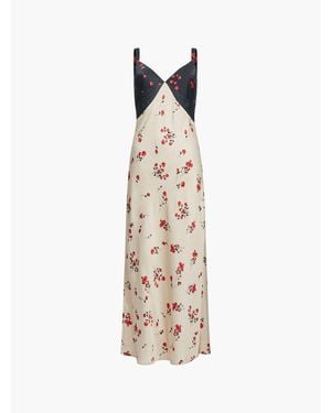 French Connection Ennis Slip Dress - Metallic