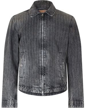 DIESEL D-Rohe Giacca Denim Jacket - Grey