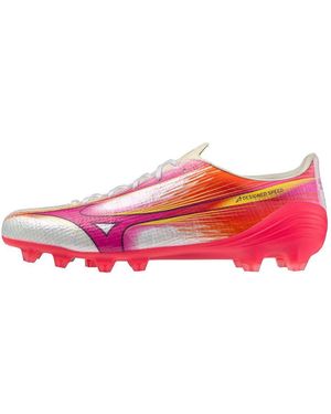 Mizuno Alpha Elite Soft Ground Rugby Boots - Red