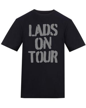 AWD Adults Printed Stag And Hen Do Tees - Black