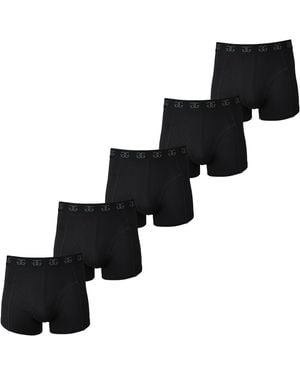 GIORGIO Essential 5-Pack Trunks - Black