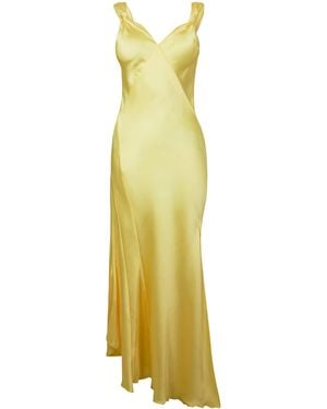 Never Fully Dressed Long Maxi Dress - Yellow