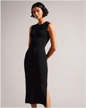 Ted Baker Polyan Bodycon Dress - Black