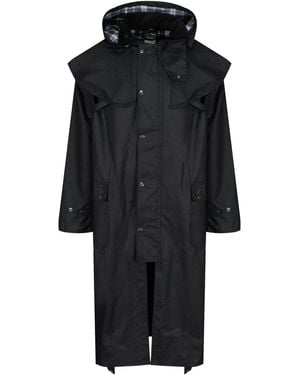 Regatta Cranbrook Wax Cotton Riding Quilted Jacket - Black