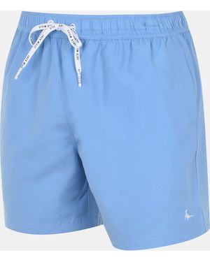 Jack Wills Mid-Length Swim Shorts - Blue