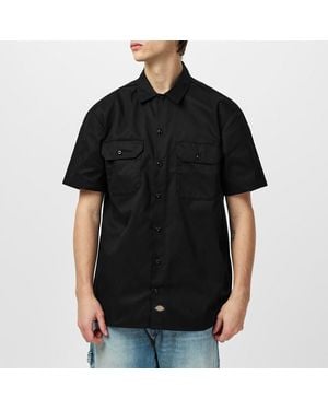 Dickies Short Sleeve Work Shirt - Black