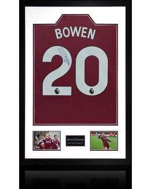 The Fan Cave Jarrod Bowen Signed West Ham United Shirt Premium - Red