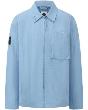 Pretty Green Heaton Overshirt - Blue