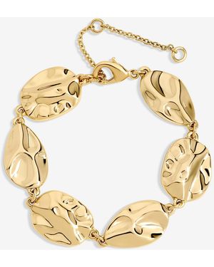 Mood Polished Molten Bracelet - Metallic