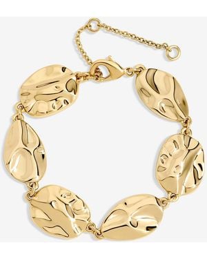 Mood Polished Molten Bracelet - Metallic