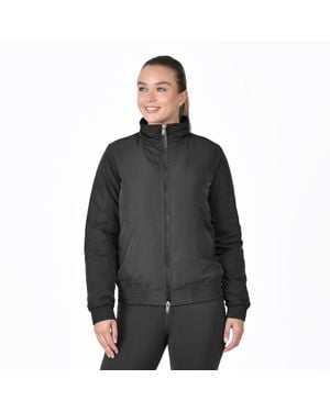 Dublin Waterproof Windproof Long Sleeve Equestrian Jacket - Black