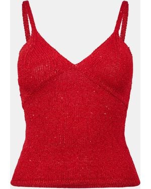Asta Resort Carolina Lightweight Cami Top - Red