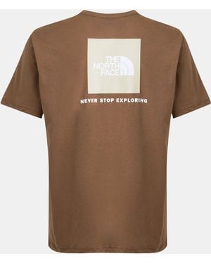 The North Face Tnf Never Stop Exploring Regular Fit T-Shirt - Brown