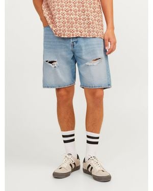 Jack & Jones Org Short Sn99 - Blue
