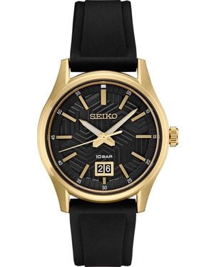 Seiko Classic Date Quartz Analogue Watch - Metallic