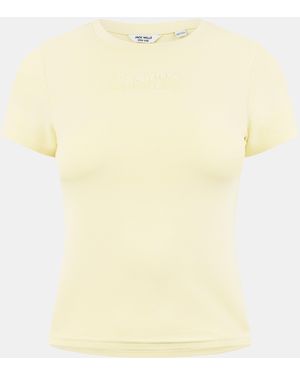 Jack Wills Jw Graphic Slim Fit T-Shirt - Yellow