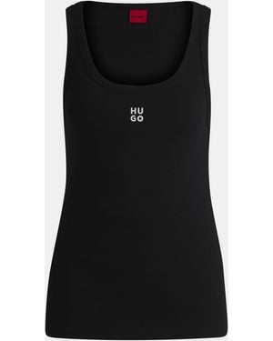 HUGO Tank Top Vest - Black