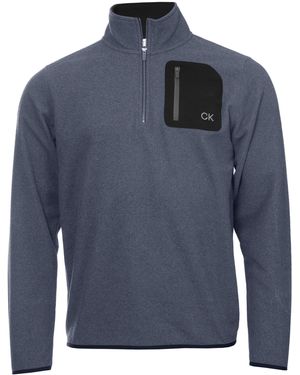 Calvin Klein Calvinklein Planet Golf Fleece - Blue