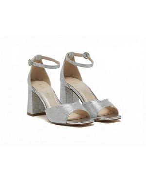 Rainbow Sandals Block Court Shoes - Metallic