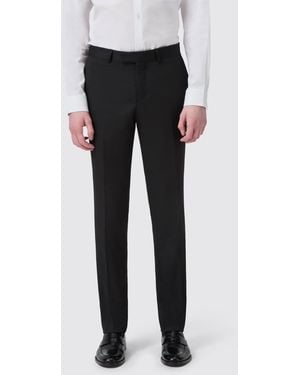 Twisted Tailor Ellroy Slim Fit Trousers - Black
