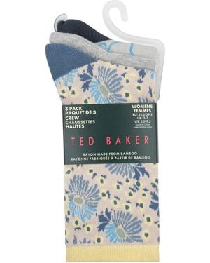 Ted Baker Crew Socks - Blue