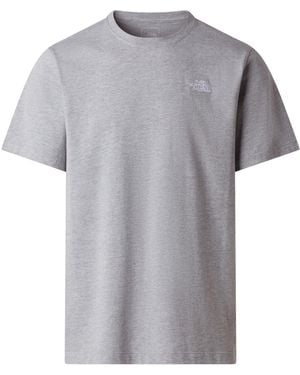 The North Face Regular Fit Simple Dome T-Shirt - Grey