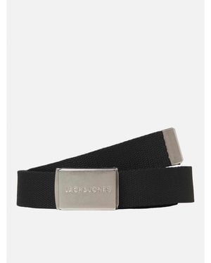 Jack & Jones London Woven Belt - Black