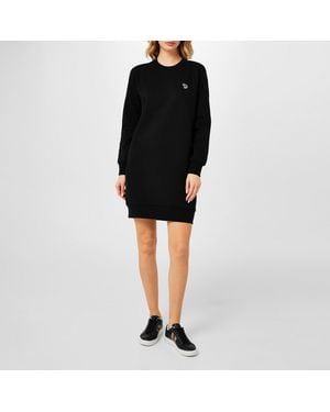 Paul Smith Zebra Midi Dress - Black